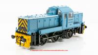 1416 Heljan Class 14 Diesel Locomotive in NCB Pale Blue livery - ex D9530